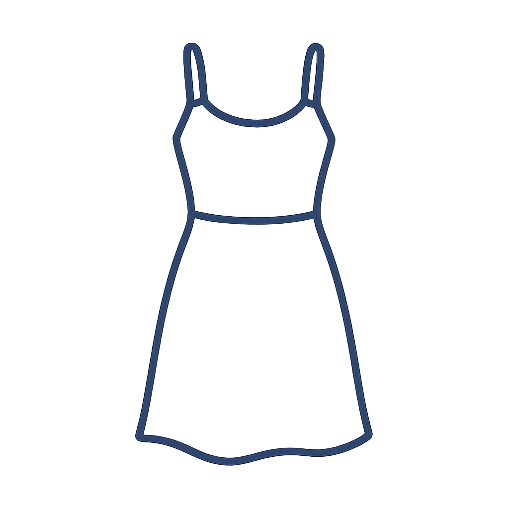 Vestidinho básico de verão